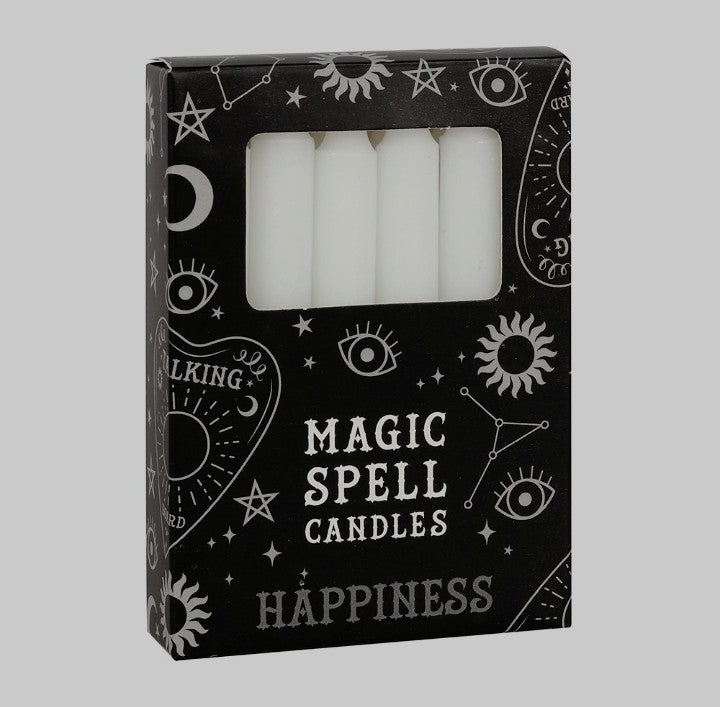 White Magic Spell Candles (Happiness)