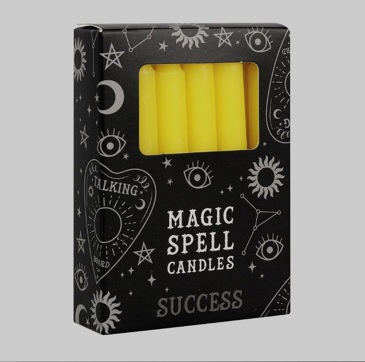 Yellow Magic Spell Candles (Success)