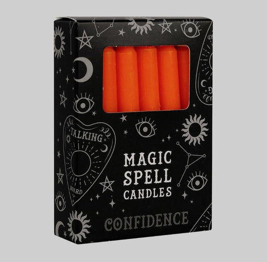 Orange Magic Spell Candles (Confidence)