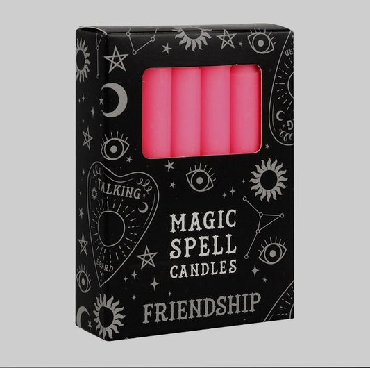 Pink Magic Spell Candles (Friendship)