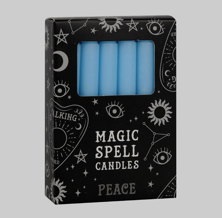 Blue Magic Spell Candles (Peace)