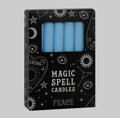 Blue Magic Spell Candles (Peace)