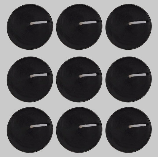 Black Tealights -  Opium Scented