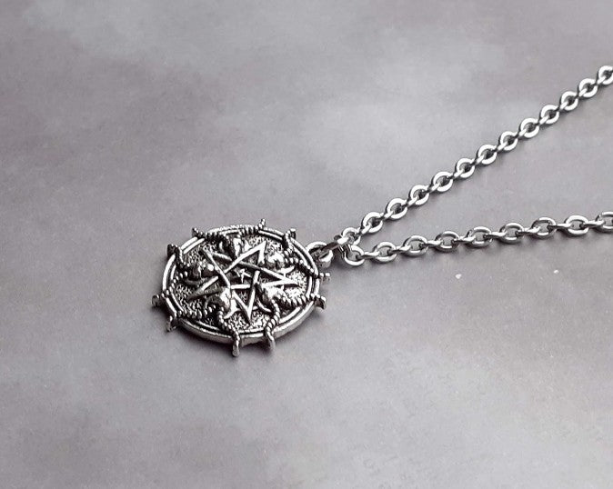 Baphomet Pentagram Necklace