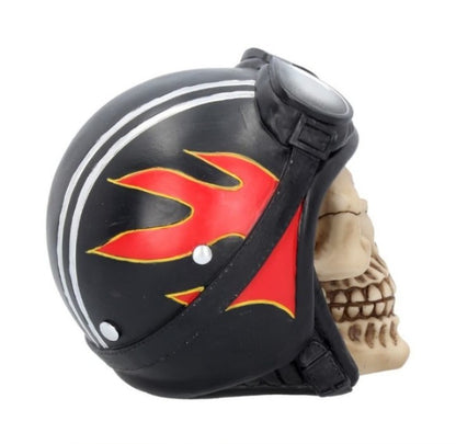 Hell Fire Skull by Nemesis Now