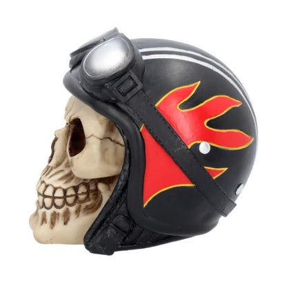 Hell Fire Skull by Nemesis Now