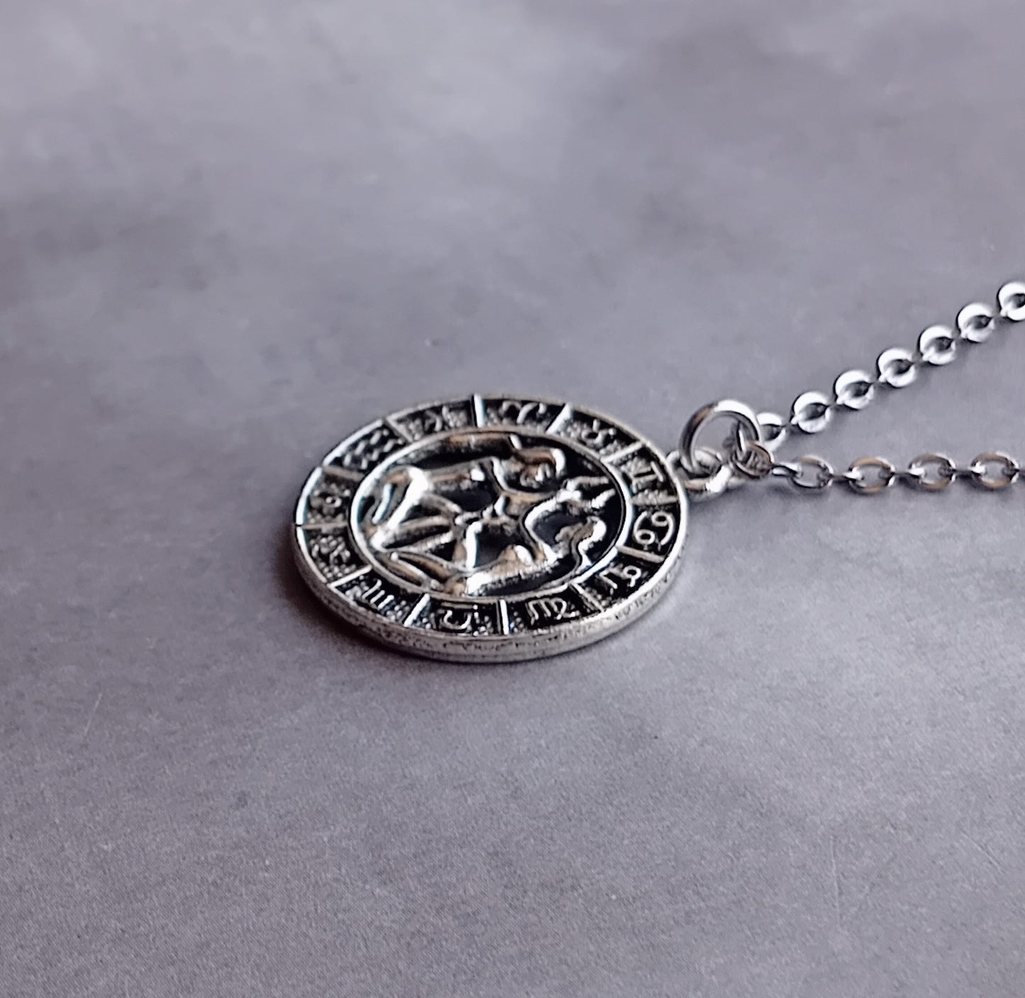 Gemini Birth Sign Necklace