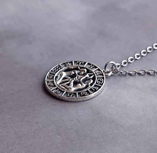 Gemini Birth Sign Necklace
