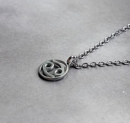 Cancer Steel Necklace