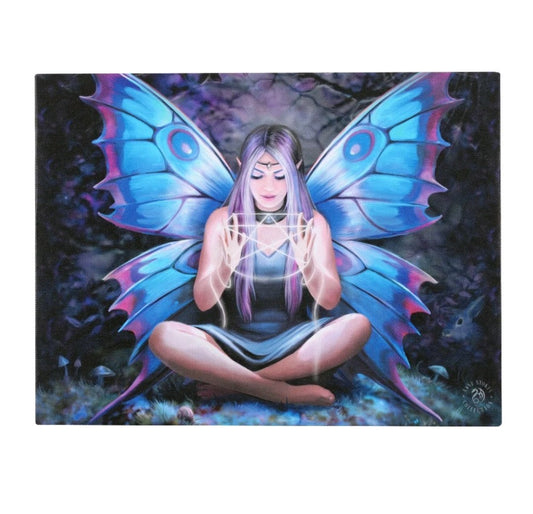 Spell Weaver Fairy Canvas by Anne Stokes