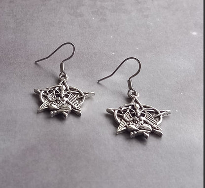 Baphomet Earrings