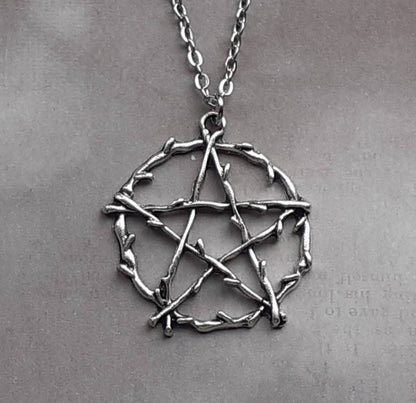 Rustic Pentagram Necklace