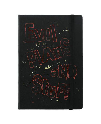 Evil Plans and Stuff A5 Hardback Notebook