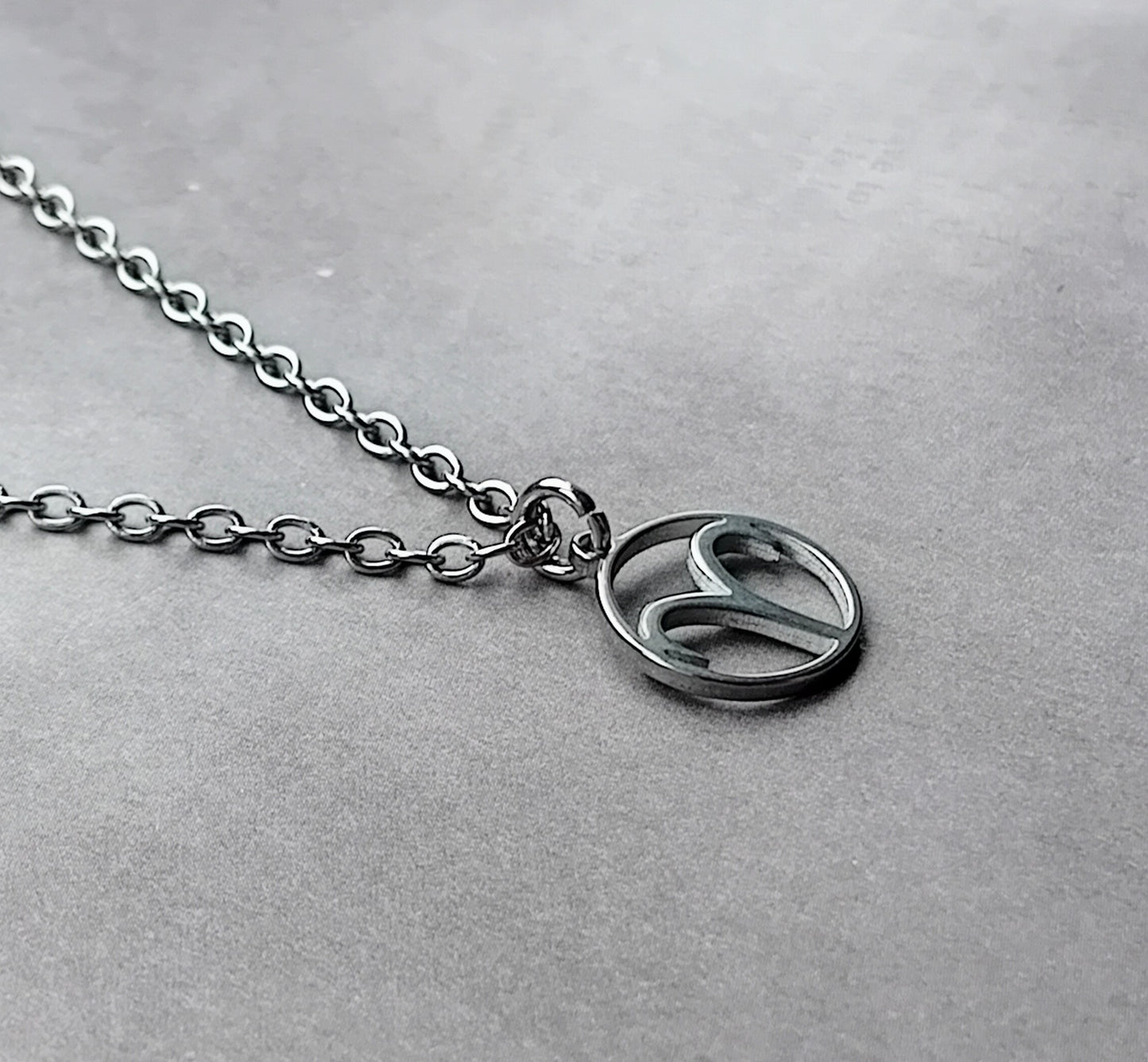 Aries Steel Necklace