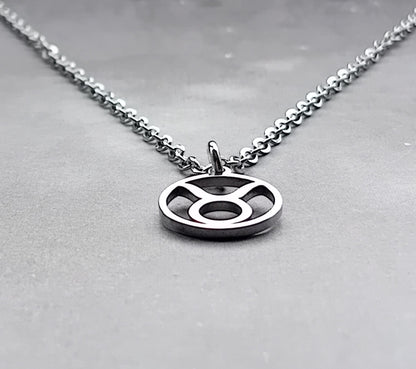 Taurus Steel Necklace