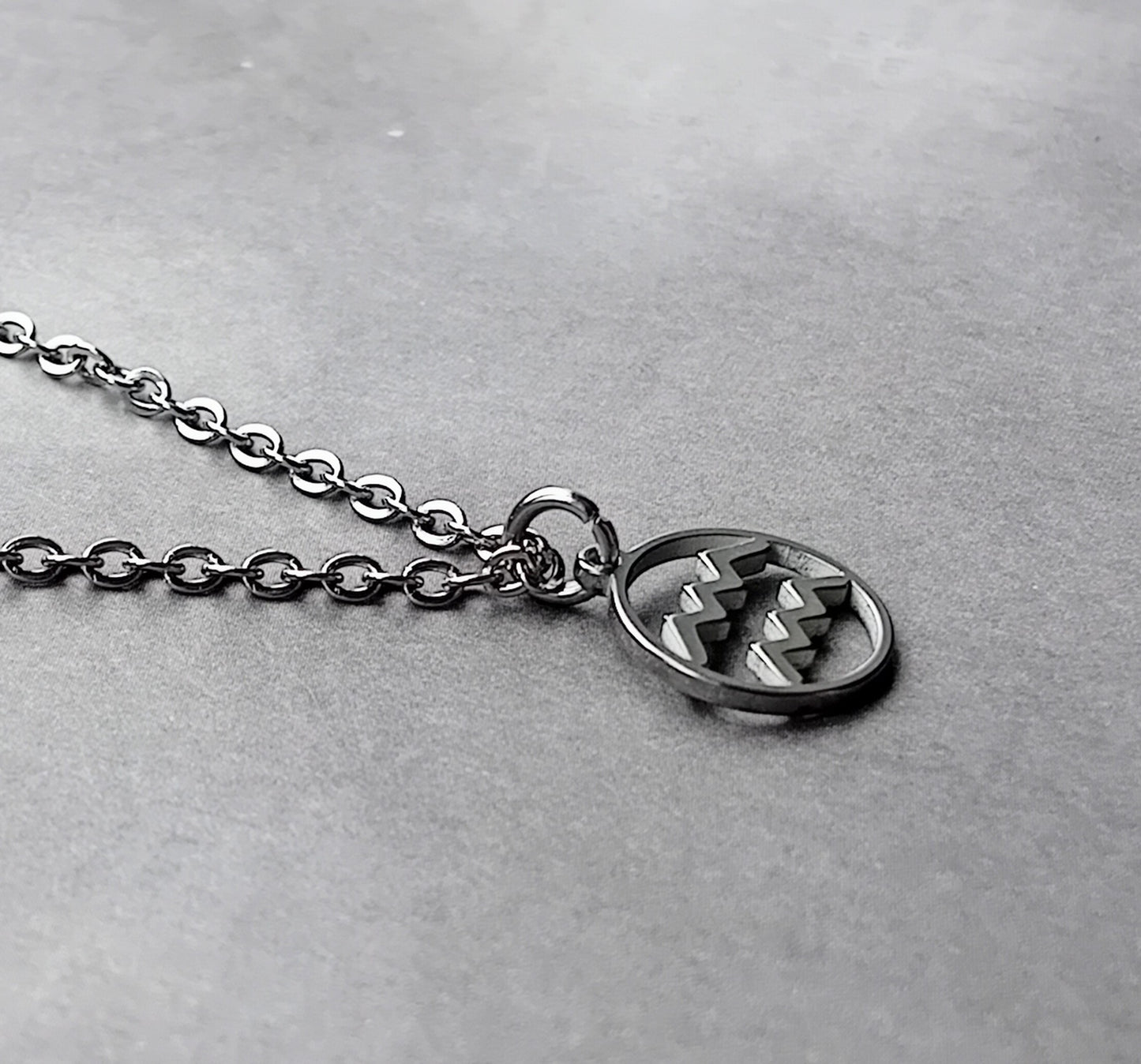 Aquarius Steel Necklace