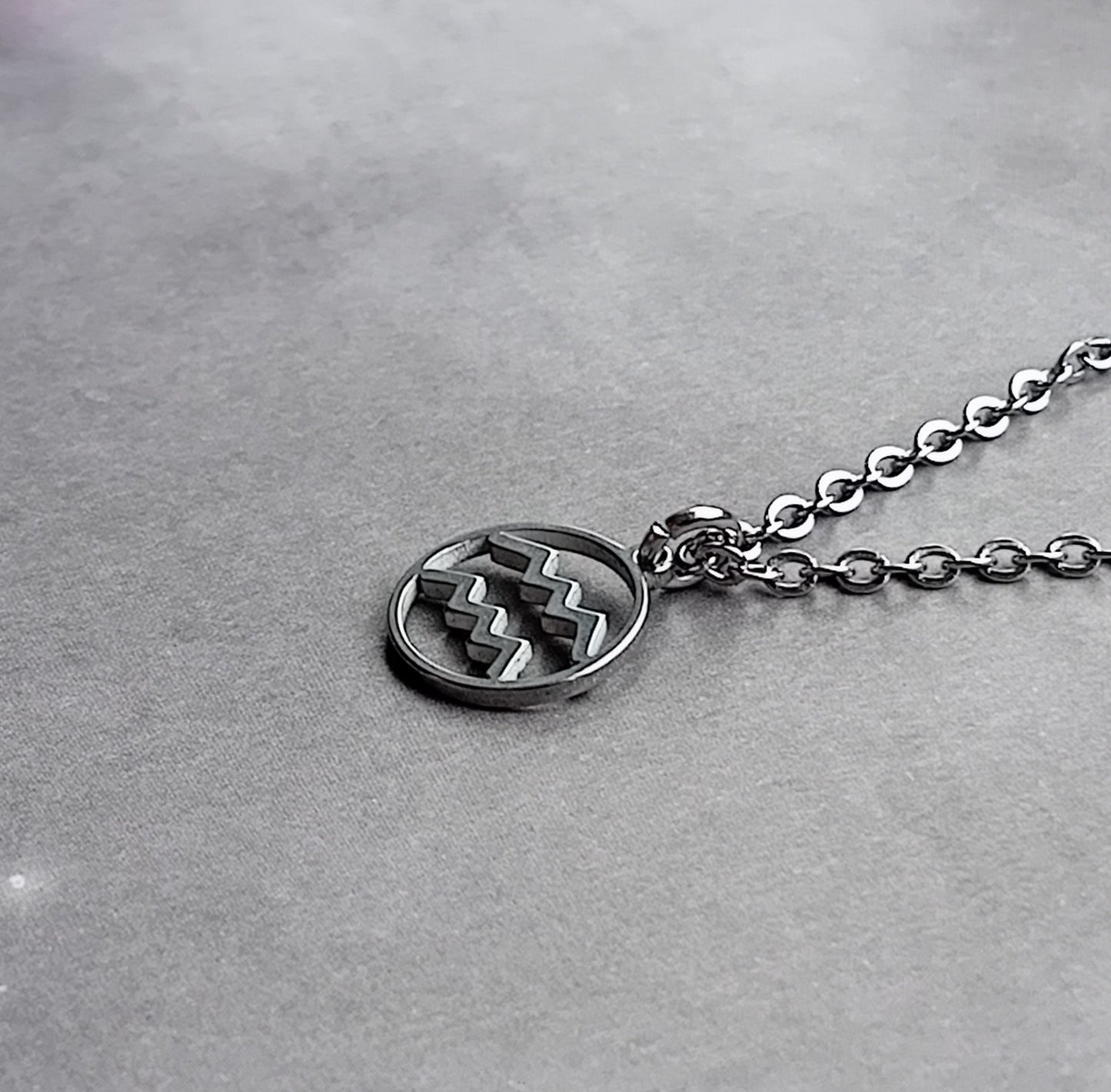 Aquarius Steel Necklace