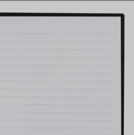 Everything's Better with a Little Magic A5 Black Velvet Notebook