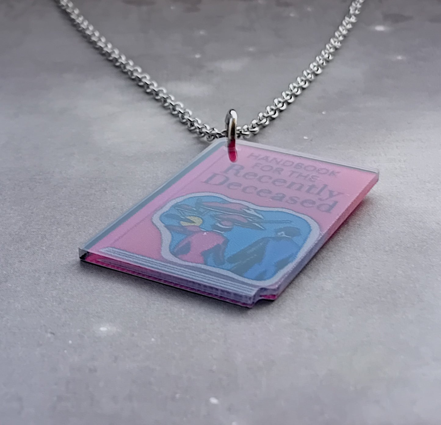 Handbook for the Recently Deceased Necklace