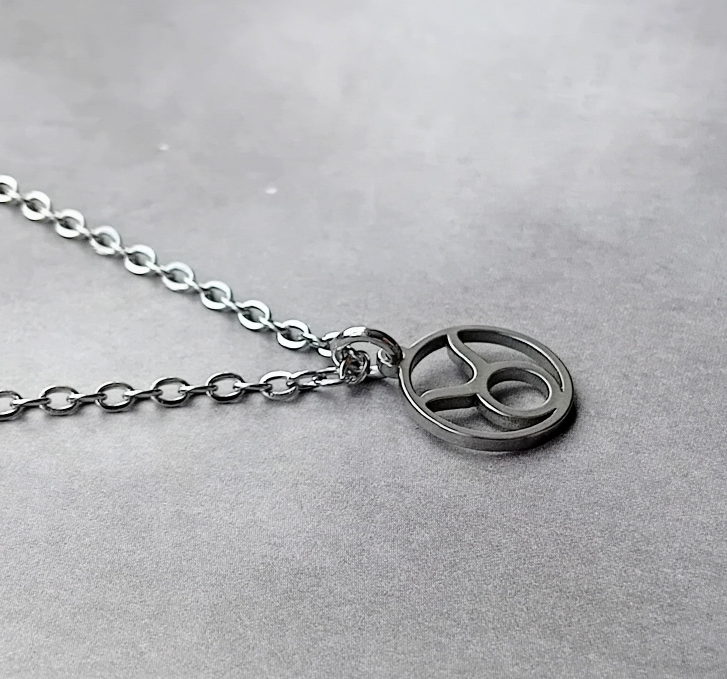 Taurus Steel Necklace