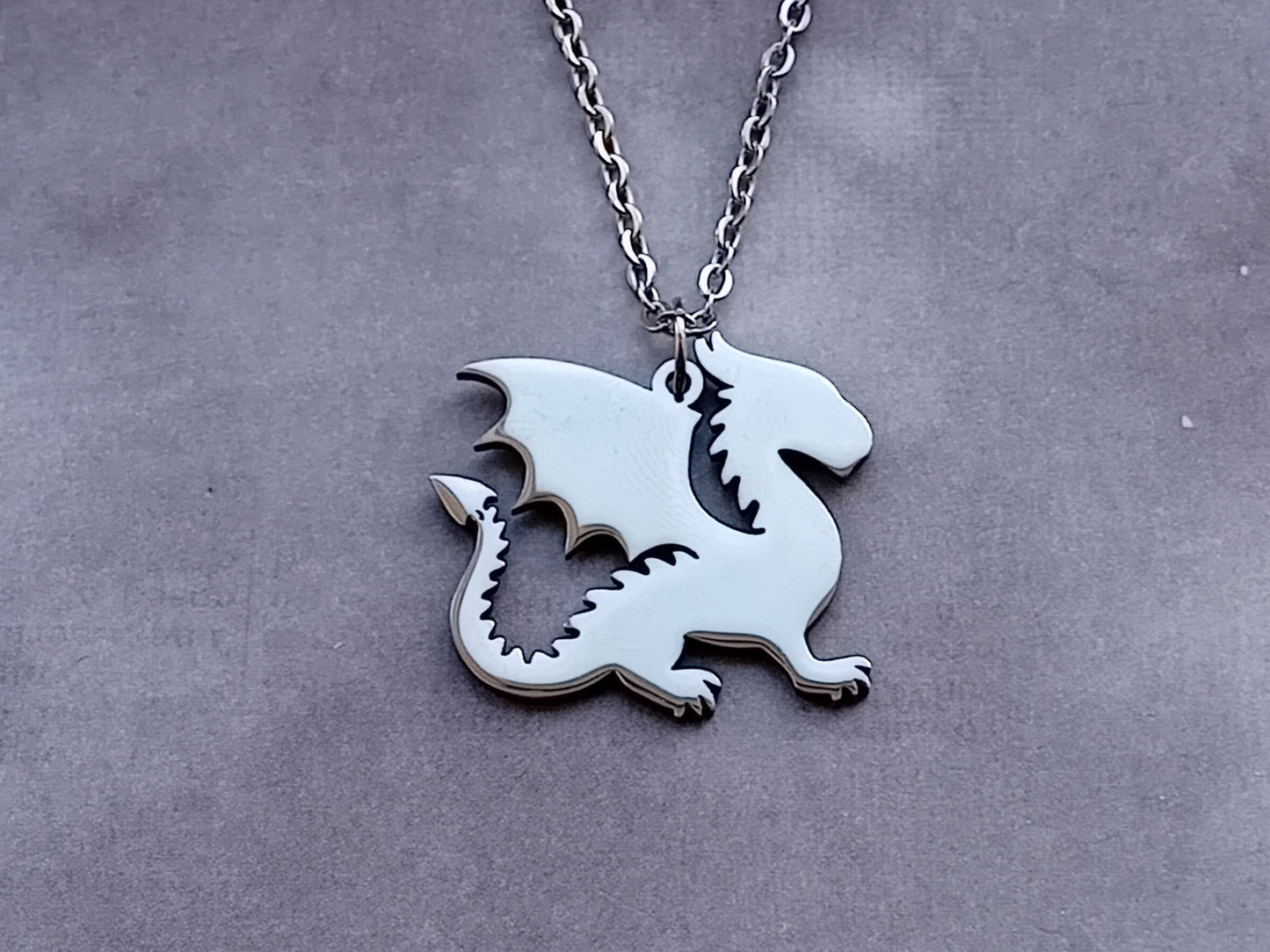 Dragon Skeleton Necklace