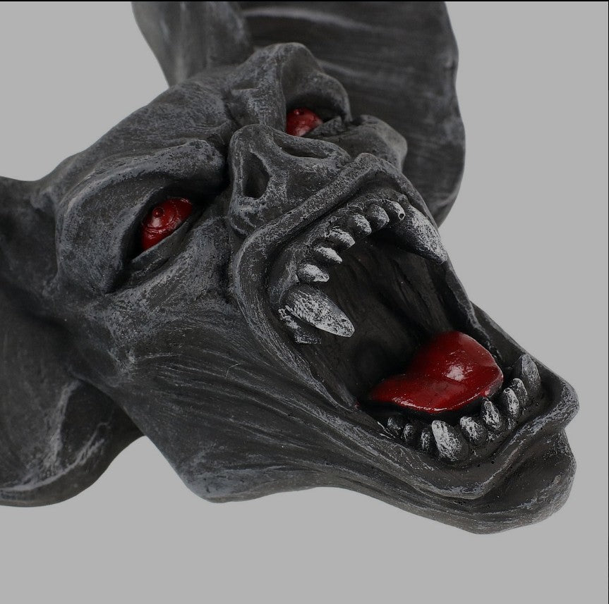 Night Stalker Bat Skull Wall Plaque