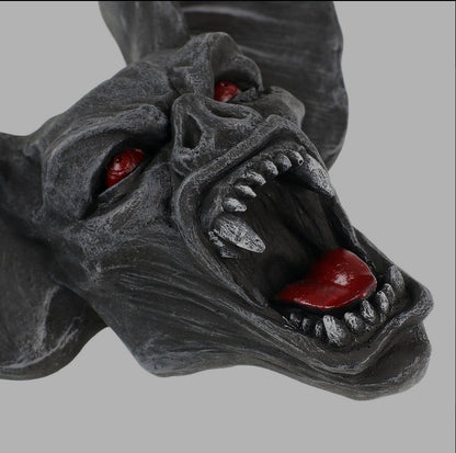 Night Stalker Bat Skull Wall Plaque