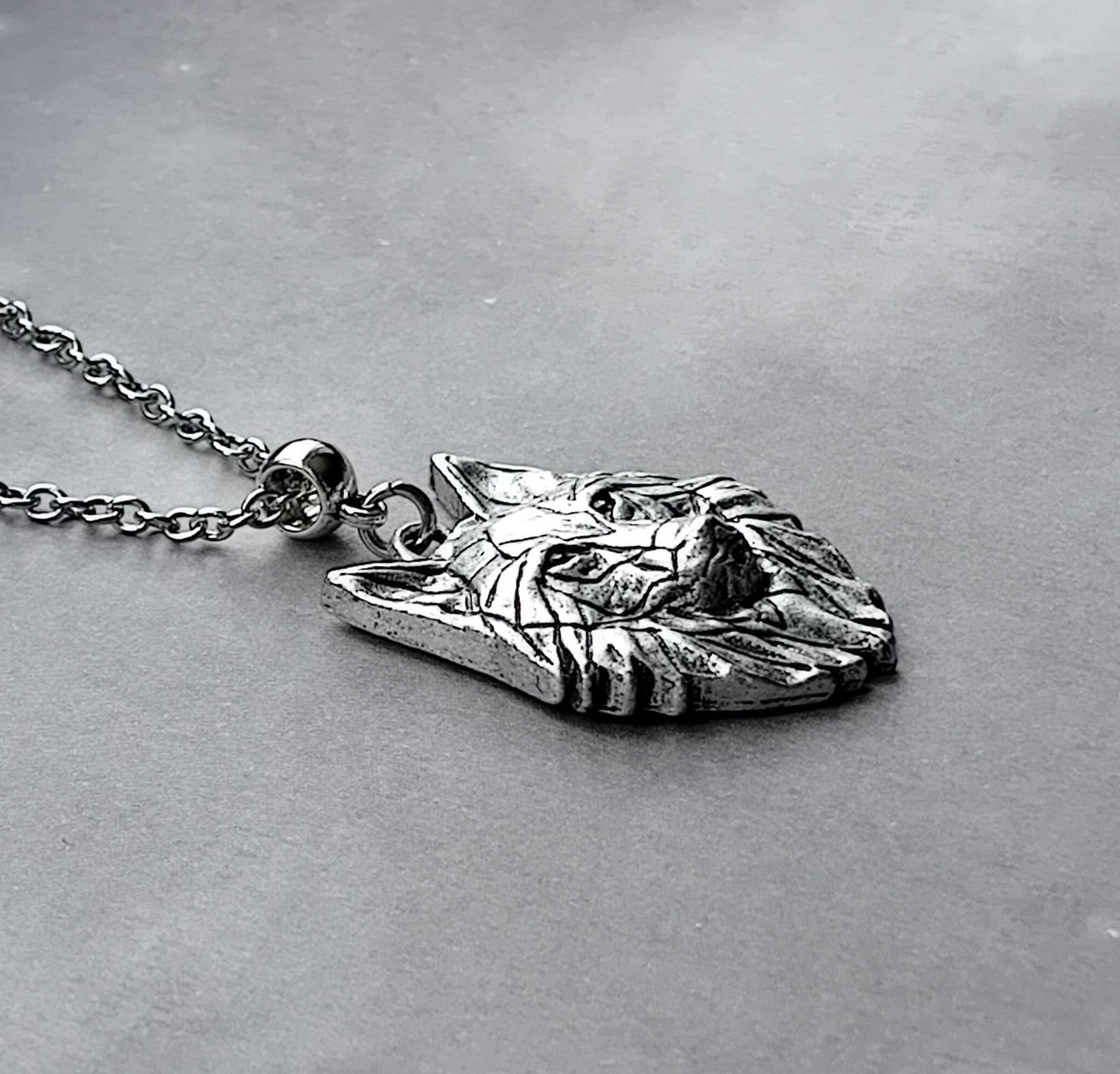 Wolf Head Necklace
