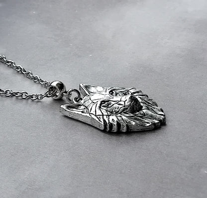 Wolf Head Necklace