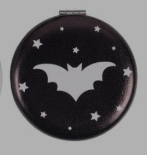Bat and Stars Compact Mirror