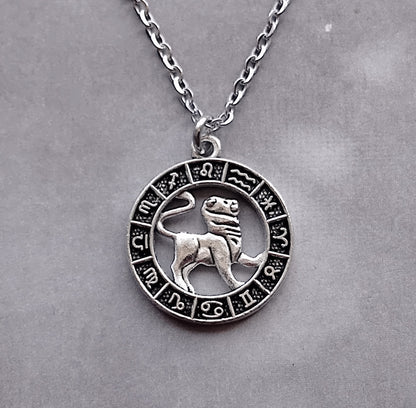 Leo Birth Sign Necklace