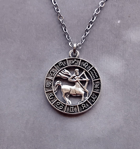 Sagittarius Birth Sign Necklace