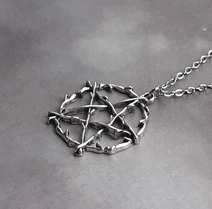 Rustic Pentagram Necklace