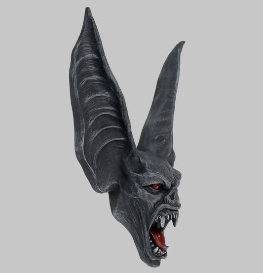 Night Stalker Bat Skull Wall Plaque