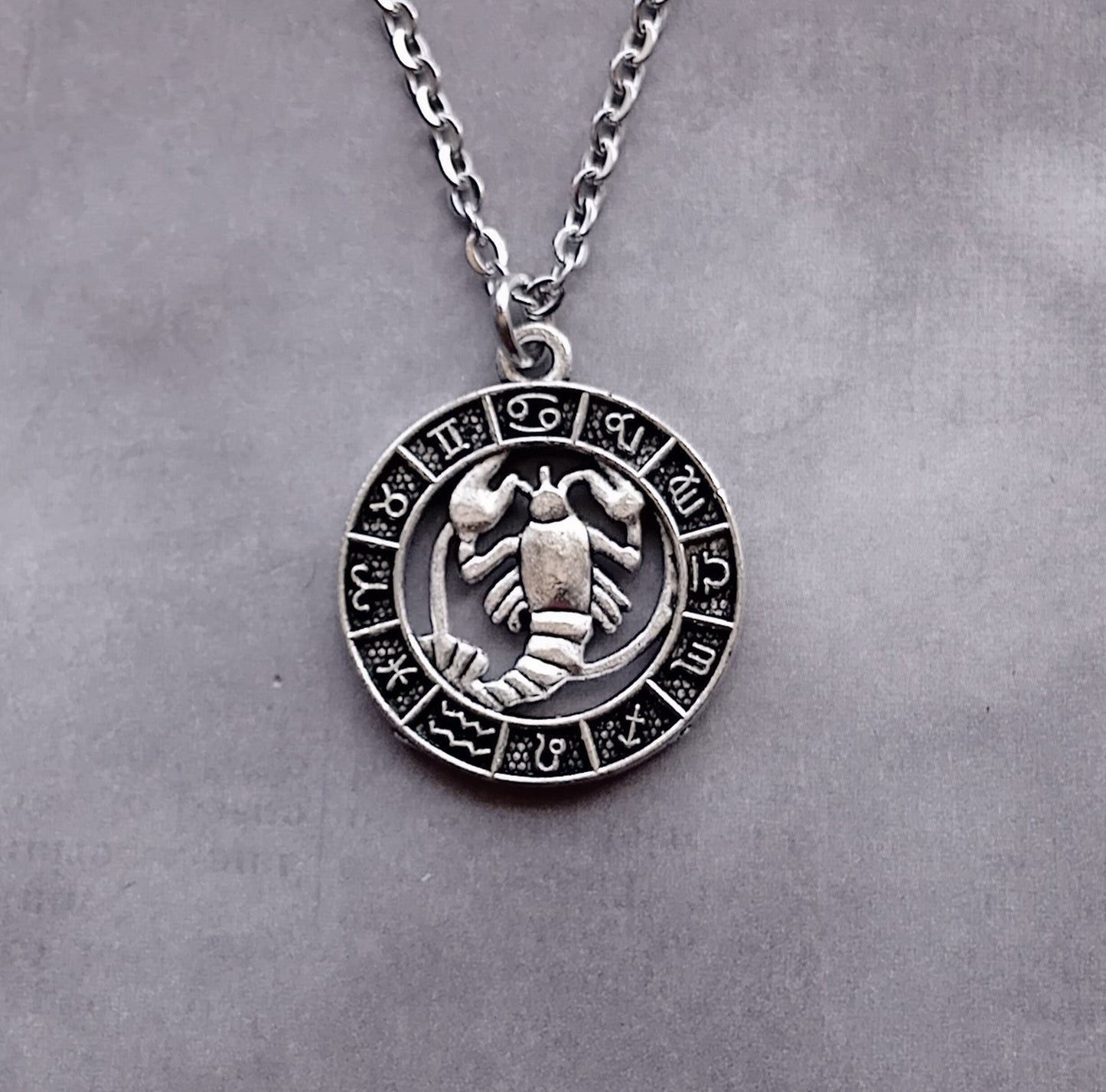 Cancer Birth Sign Necklace