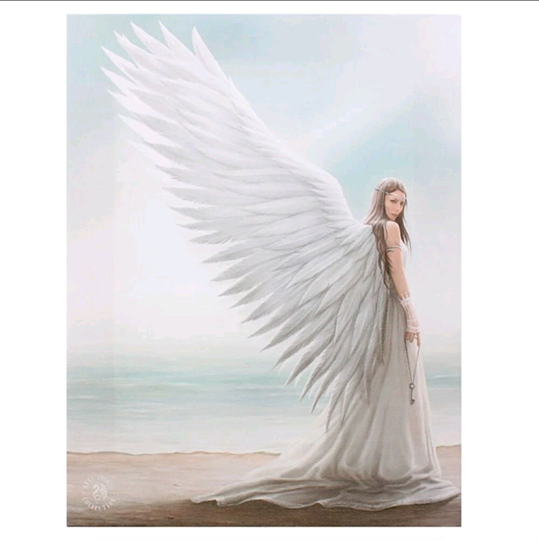 Spirit Guide Canvas by Anne Stokes