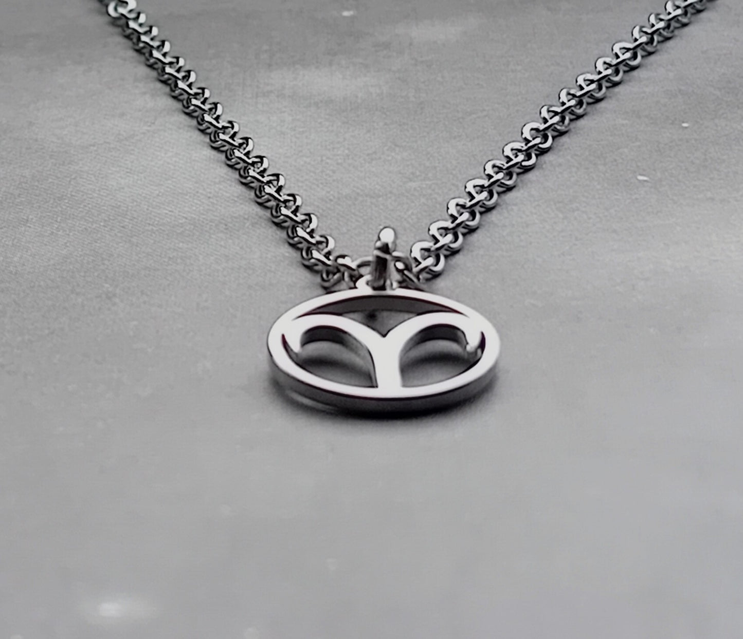 Aries Steel Necklace