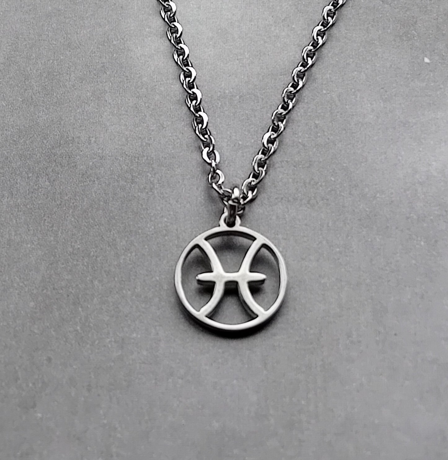 Pisces Steel Necklace