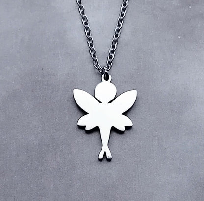 Skeleton Fairy Necklace