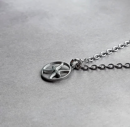 Pisces Steel Necklace