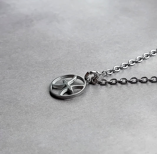 Pisces Steel Necklace