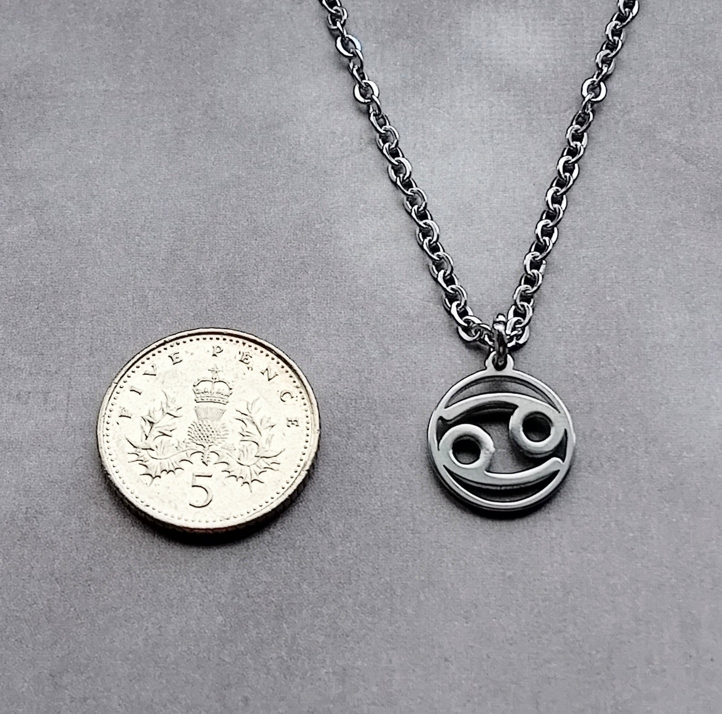 Cancer Steel Necklace