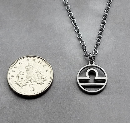 Libra Steel Necklace