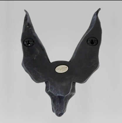 Night Stalker Bat Skull Wall Plaque