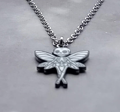 Skeleton Fairy Necklace