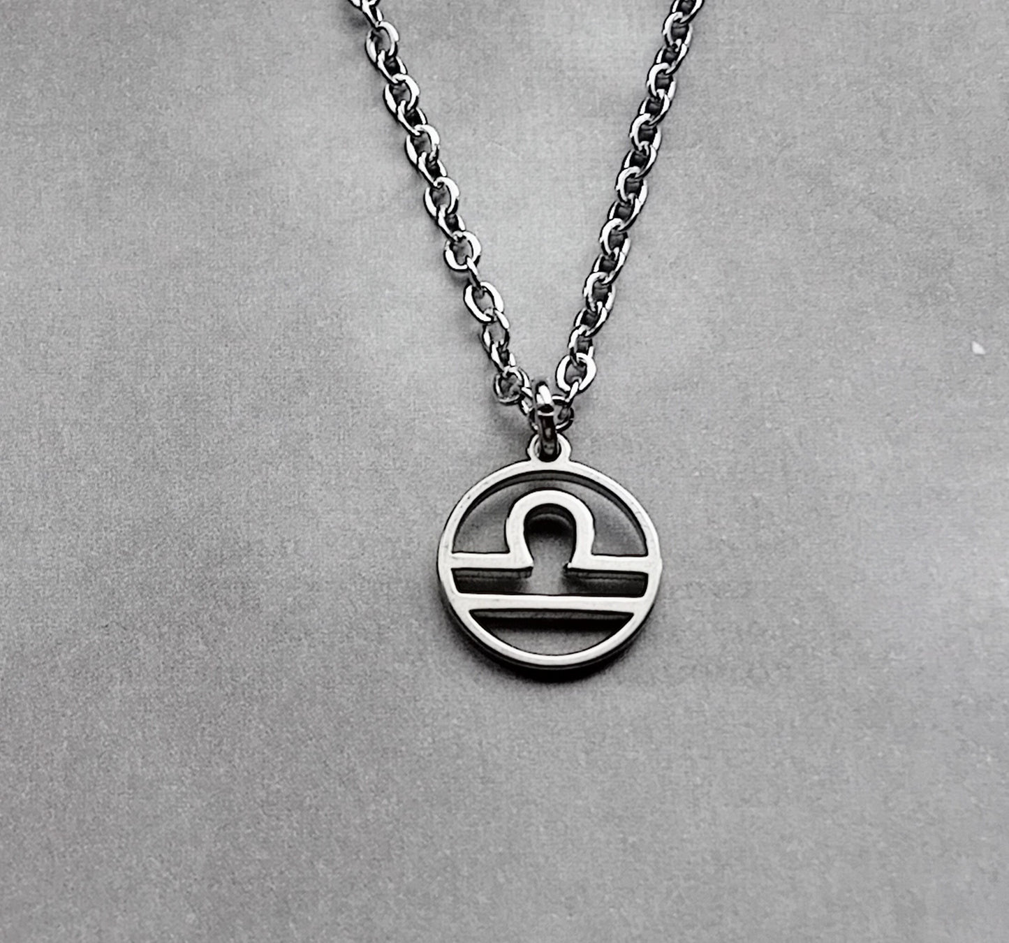 Libra Steel Necklace