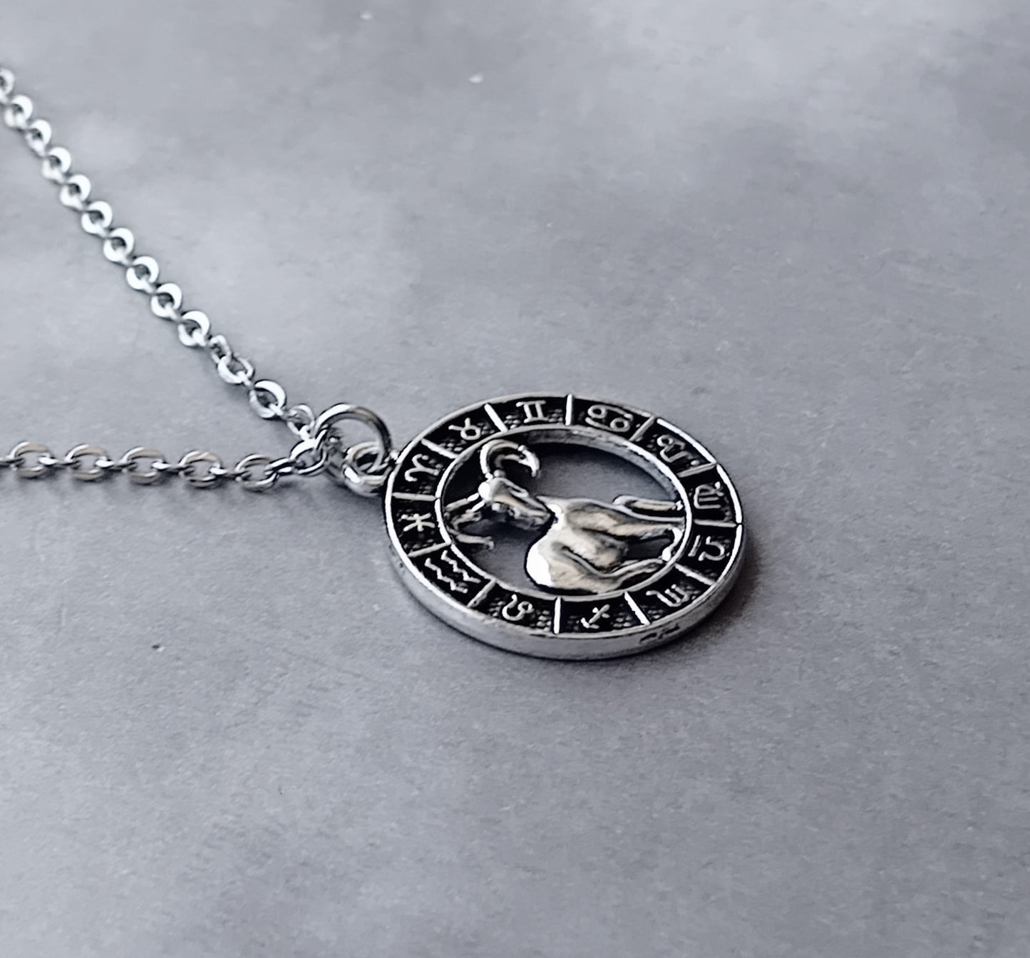Aries Birth Sign Necklace
