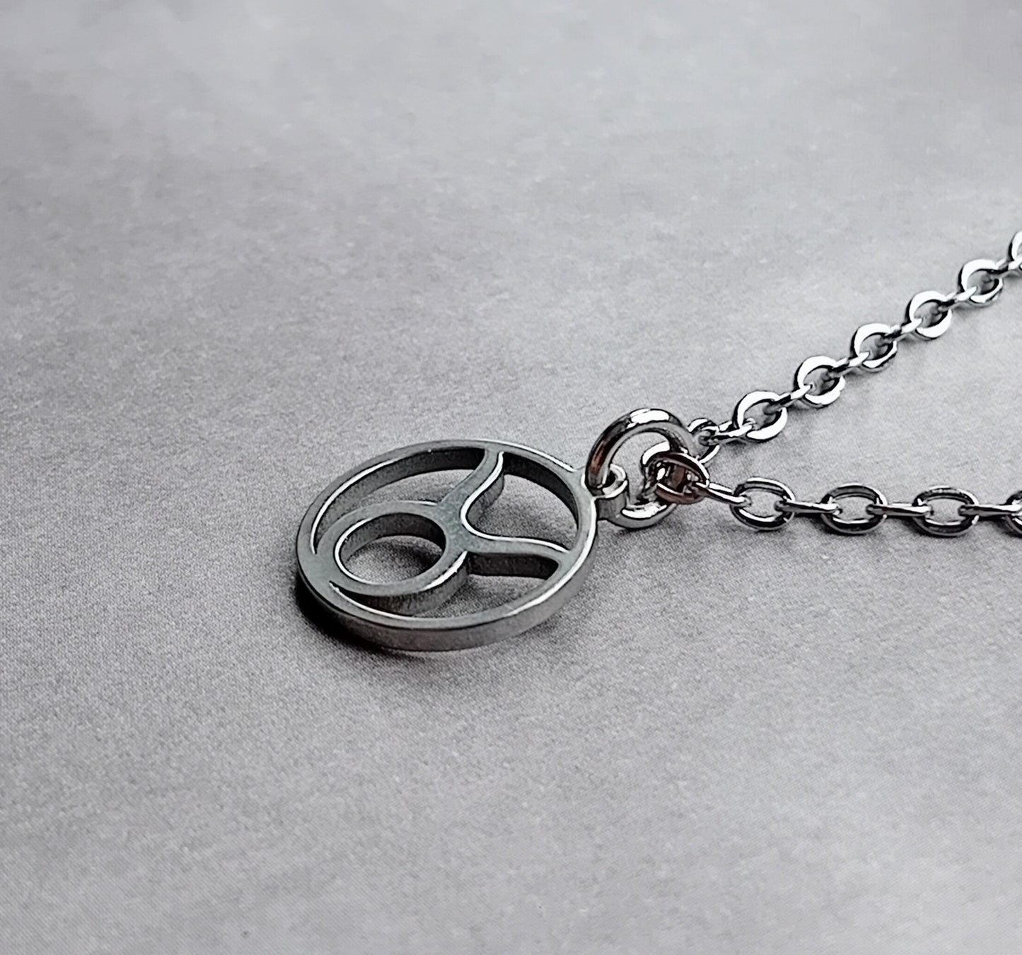 Taurus Steel Necklace