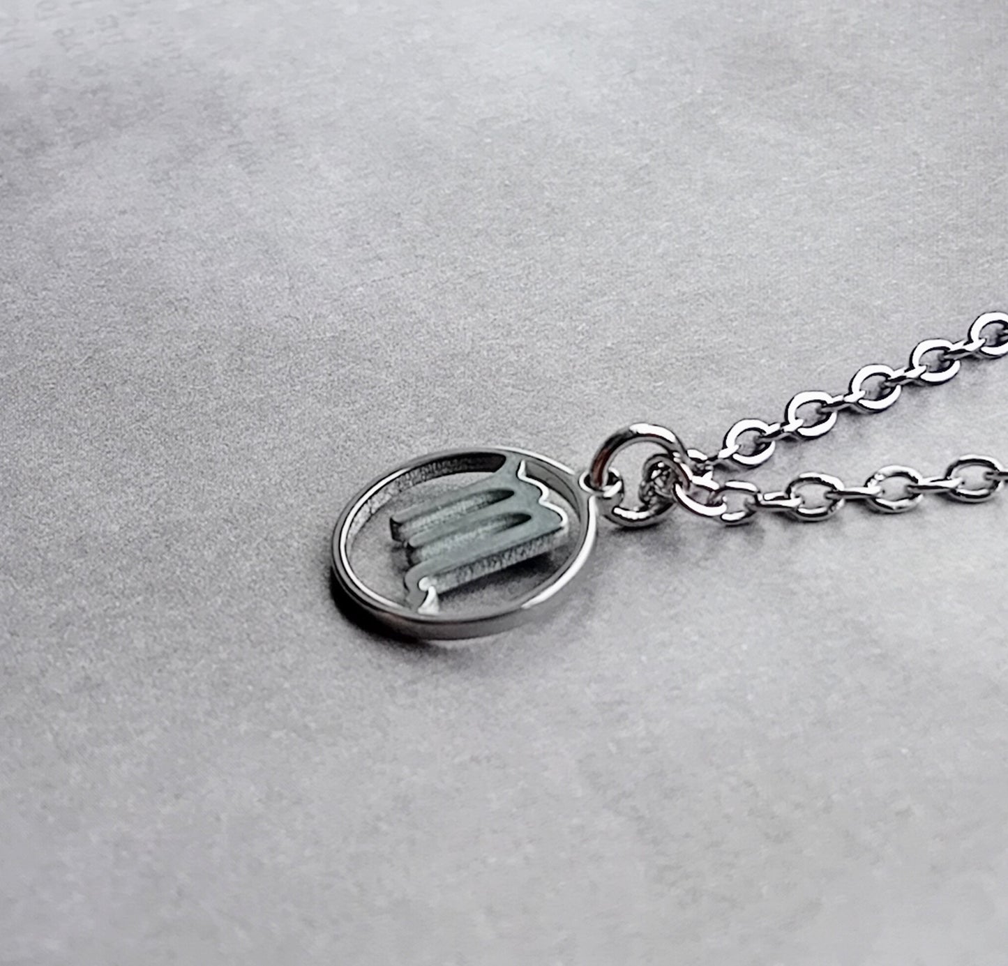 Scorpio Steel Necklace