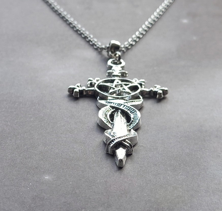 Pentagram Sword Necklace